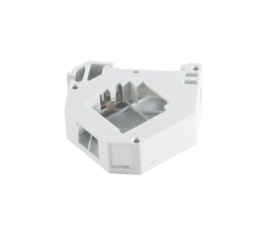 DIN rail adapter for RJ45 Keystone Module