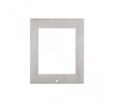 2N IP Verso front panel surface-mounted frame (nickel), 1...