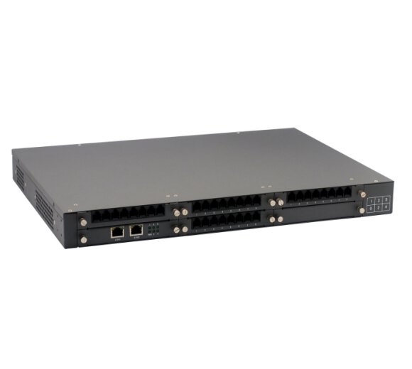 OpenVox VS-GW1600-32O 32 FXO RJ11 Analog Port (AMT), 19" Hybrid VoIP Analog Gateway
