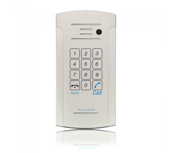 ITS Telecom Pancode Piezo analog door intercom (904), Sensor Touch-on-Metal Keypad, extra Anti-Vandal, weatherproof IP55 (On-Wall mounting)