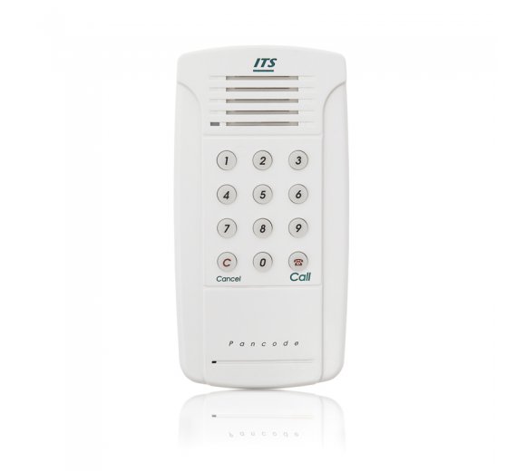 ITS Telecom Pancode Indoor, Analog Door Phone, Rubber Keypad  + Call Button, Plastic case (907)