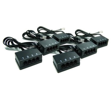 OpenVox SP142 RJ45 to RJ11Splitter (6 pieces per set)...