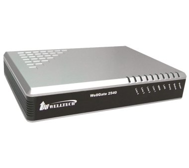 Welltech Wellgate 2540A with PoE on WAN - 4 port FXO...