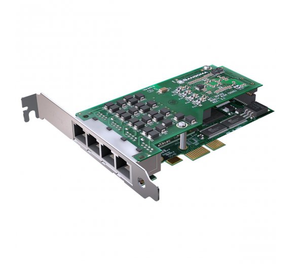 Sangoma A104DE 4 Ports PRI T1/E1 PCIe + HW EC