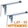 Wittenberg 2 x LAT56 LTE / 4G Antenne, 790-2700 MHz Universal Duo SET mit 10m Kabel Länge(LTE 800, LTE 1800 und LTE 2600 oder WLAN 790 - 2700 MHz)