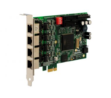 OpenVox B400E 4-Port ISDN BRI PCI Express Card *Asterisk...
