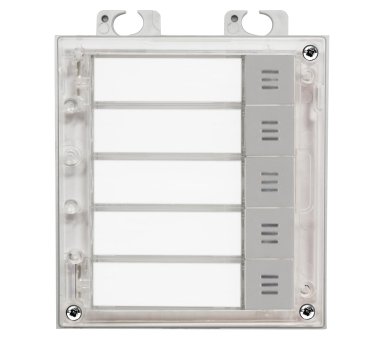 2N Verso module with 5 call buttons