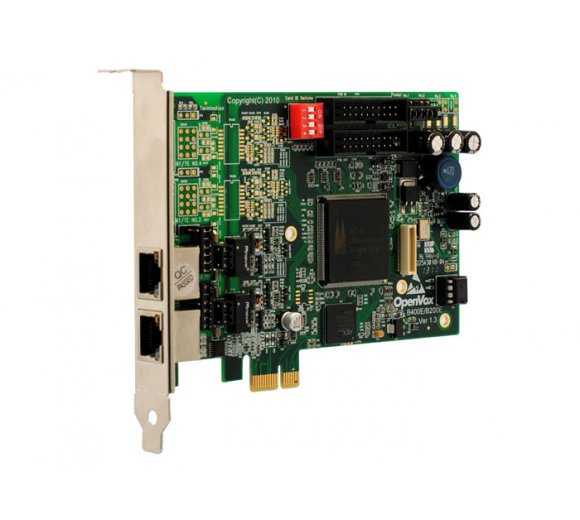 OpenVox B200E 2-Port ISDN BRI PCI Express Card *Asterisk Ready; BRI Cologne Chip