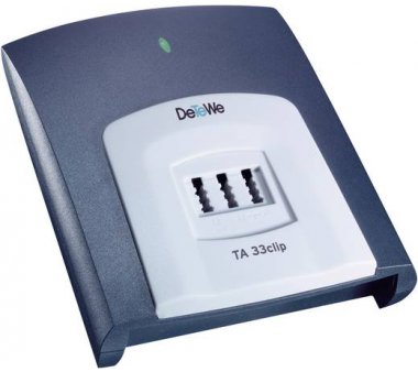 DeTeWe Terminaladapter TA33 Clip, ISDN to FXS (Telefon/Fax/AB)