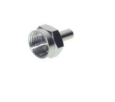 F-connector terminator screwable