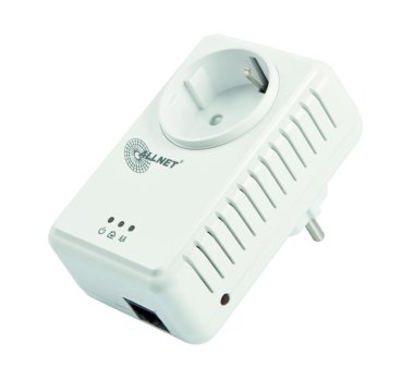 Allnet Powerline Schuko HomePlug AV 500MBit,...