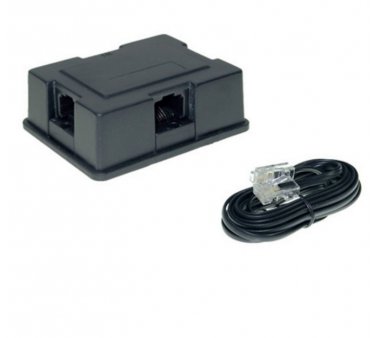 3-way ISDN Splitter  incl. 3m 8/4 ISDN cable (Terminating...