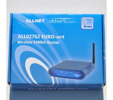 ALL02762 DD-WRT WLAN Router with QoS, VPN etc., Linux Firmware 13 languages