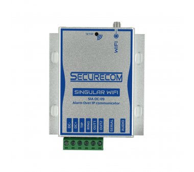 Securecom SINGULAR WIFI (Remotely manageable iOS or Android APP)