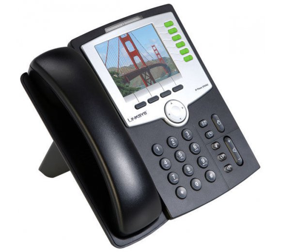 Cisco SPA962 6-line IP Phone with 2-port Switch