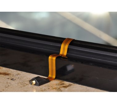 Window passage copper gold with F plug (thread)