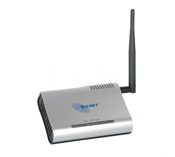 Allnet ALL0265A 54Mbit Accesspoint/Bridge/ Client/Repeater, 54Mbit, WLAN b/g (2.4 GHz)
