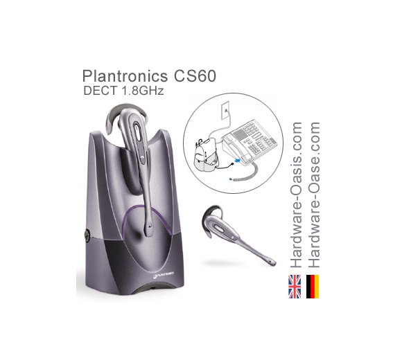 Plantronics CS60 drahtloses Headset