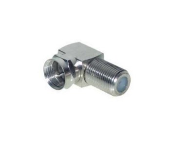F-Angle Adapter 90°, F-Jack/F-Plug