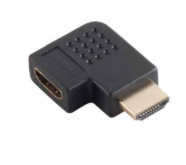 HDMI-Angle Plug to Jack, Angle, gold plated contactors