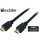 1m HDMI HEC Cable, HDMI plug (A) on HDMI plug (A), gold plated