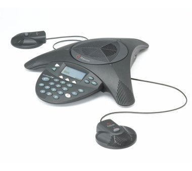 Polycom Soundstation 2 EX Analog conference phone with 2...