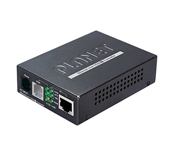 PLANET VC-201A Ethernet Over VDSL2 Converter, Router