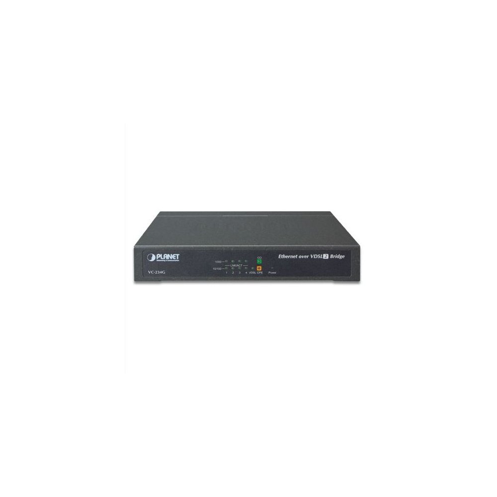 PLANET VC-234G Network Media Converter (4-Port LAN) to VDSL2 / Bridge
