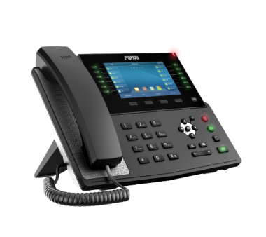 Fanvil X7C IP Telefon mit 5 Zoll Screen Video Türtelefone [ H.264 Codec] wiedergabe
