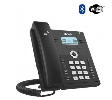 Htek UC912E WiFi/Bluetooth IP Telefon,  HD Voice, 3CX Auto Provisioning