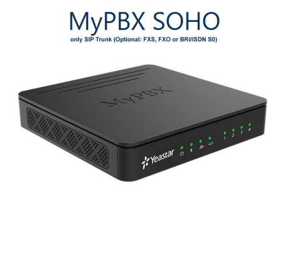 Yeastar MyPBX SOHO IP PBX (New)  for 32 Users + 6x Yealink T46G VoIP Phones (New)