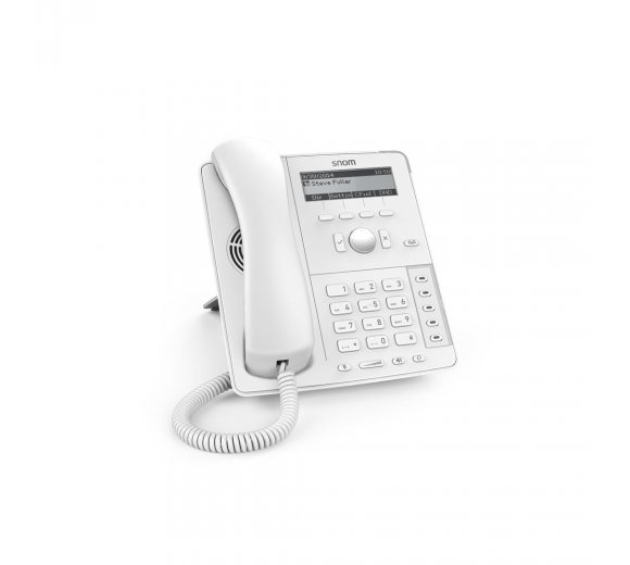 snom D715 Desk Phone, Gigabit switch and HD audio - White Edition