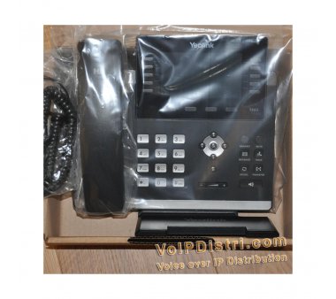 Yealink SIP-T46G Gigabit IP Telefon inkl. Steckernetzteil *refurbished/Used* (Bluetooth, HD Voice, Paperless, 5-way conference)