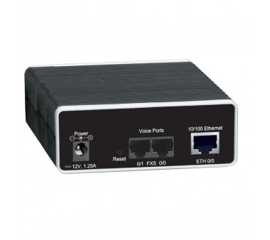 Patton SmartNode SN4112S mit 2 Analog FXS Ports, Fax Gateway (3CX certified for Auto Provisioning, easybell.de certified)