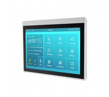 Akuvox IT83R Smart Android Indoor Monitor (Touchscreen, Audio und Video), PoE, Android-basiert, Alexa Integration