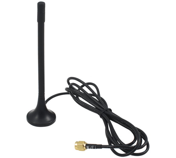 Teltonika WiFi antenna 2dBi magnetic type with 1.5m cable (RP-SMA Male)