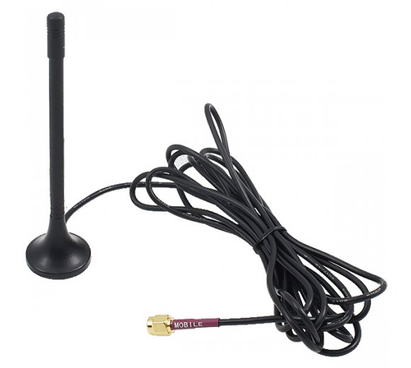 Teltonika MOBILE antenna 2dBi magnetic type with 3m cable, 15,47 €