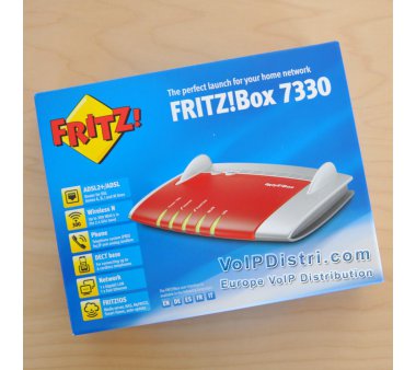 AVM FRITZ!Box 7330 International, ADSL2+/ADSL Modem for Annex A or Annex B, Router operation at cable modem or with UMTS/HSPA stick (Part-No. 20002545)