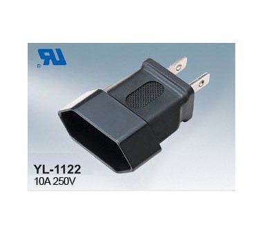 Power adapter America USA on Euro flat plug