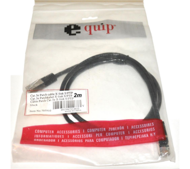 2m Equip Cat.5e S/FTP Gigabit Patch Cord X-link