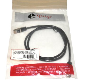 1m Equip Cat.5e S/FTP Patch Cord X-link