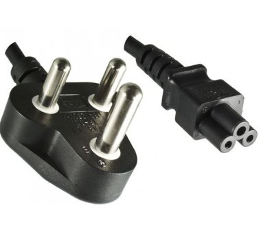Power cord for South Africa Mickey Mouse connector to BS...
