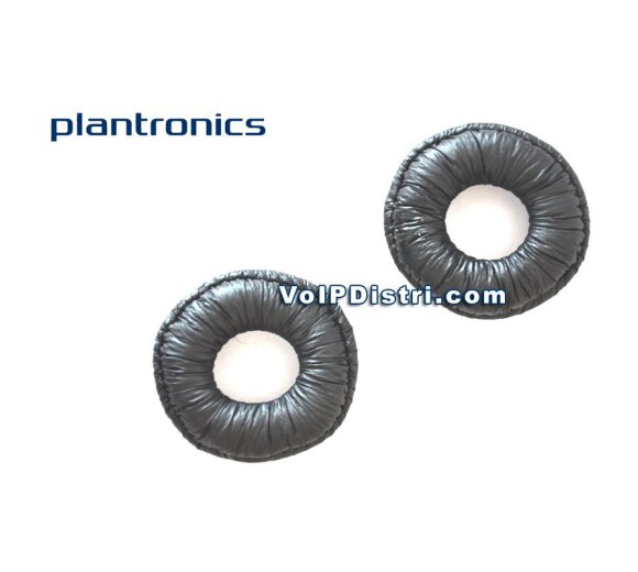 Planbtronics Synthetic leather ear cushions 2-pack for Savi & CS540