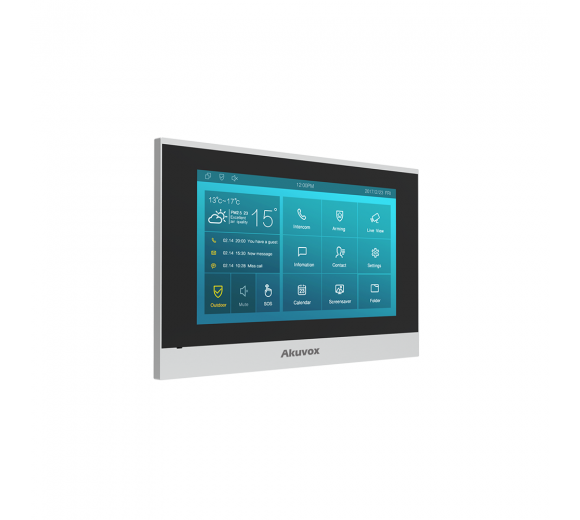 Akuvox C315S Low-cost Android Indoor Monitor (7" Touchscreen, Audio and Video)