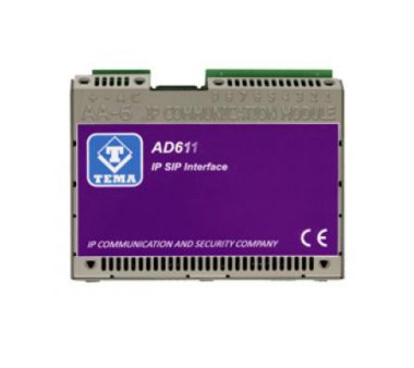 Tema AD611 IP SIP PoE (2x5W) Multifunction Interface and...