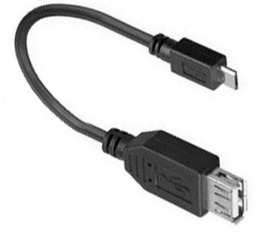 USB 2.0 Adapter, USB A Female to Micro USB B Male, Length...