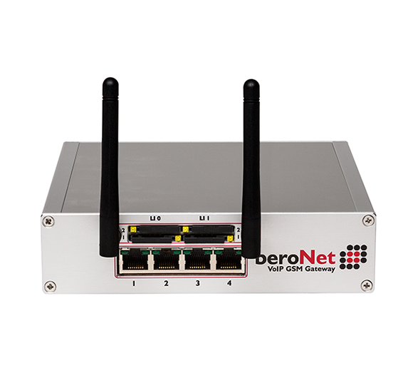 beroNet BF4002LTEbox 4 Channel GSM/3G/VoLTE, berofix 400 Box Bundles, 2xBF2LTE and 2xBFANTS