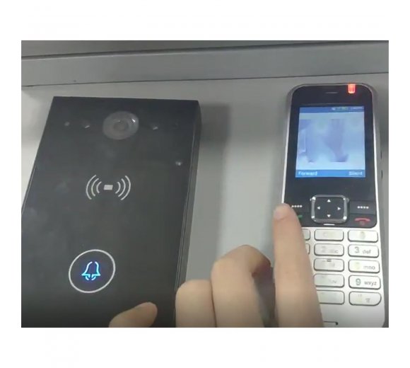 Vogtec T2+ Wireless WLAN VoIP SIP Phone, SIP over 2.4G wifi+5G wifi, support  RTSP video stream (black)