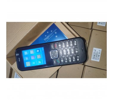 Vogtec T2+ WLAN VoIP SIP Telefon (schwarz), unterstützt RTSP Video Stream