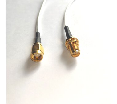 1m RP-SMA Reverse Polarity Male to Female Cable - WiFi...